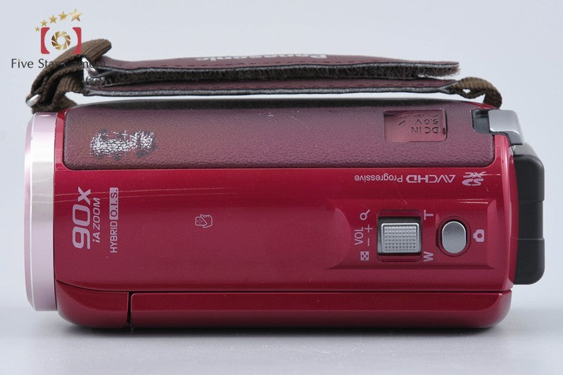 Panasonic HC-V550M Red Digital Hi-Vision Video Camera