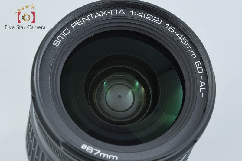 PENTAX SMC DA 16-45mm f/4 ED AL
