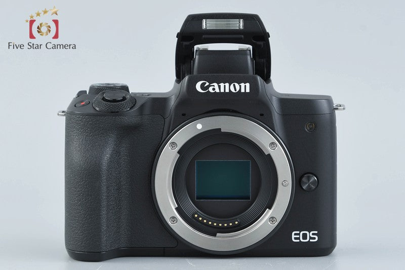 Canon EOS Kiss M2 Black 24.1 MP EF-M 15-45 IS STM Lens