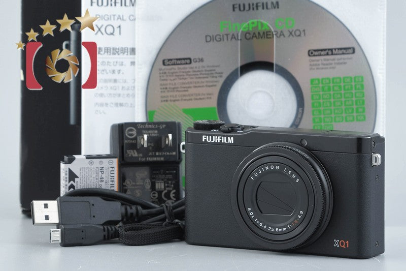 Fujifilm XQ1 Black 12.0 MP Digital Camera w/ Box