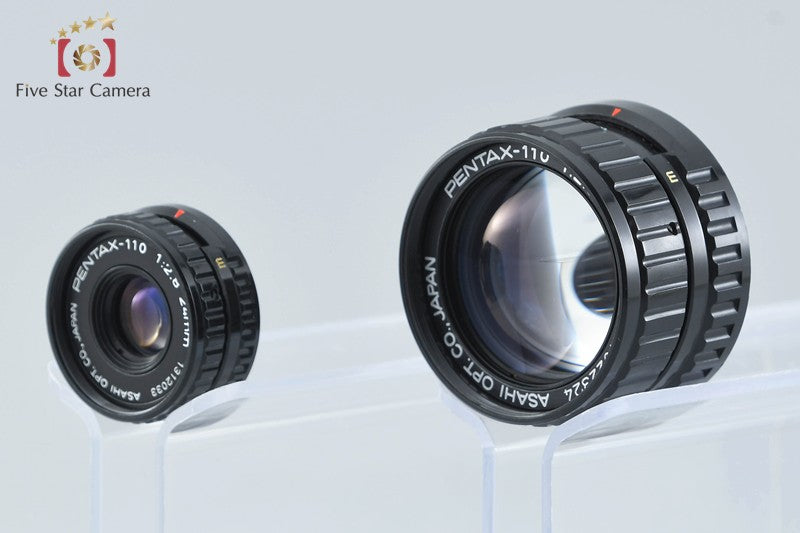 Pentax 110 24mm f/2.8 + 50mm f/2.8