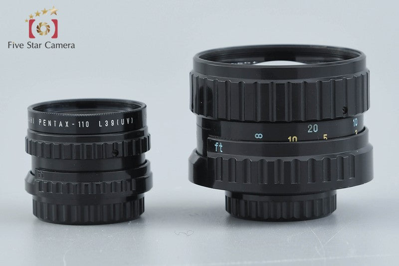 Pentax 110 24mm f/2.8 + 50mm f/2.8