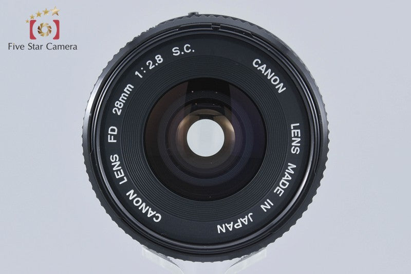 Canon FD 28mm f/2.8 S.C.
