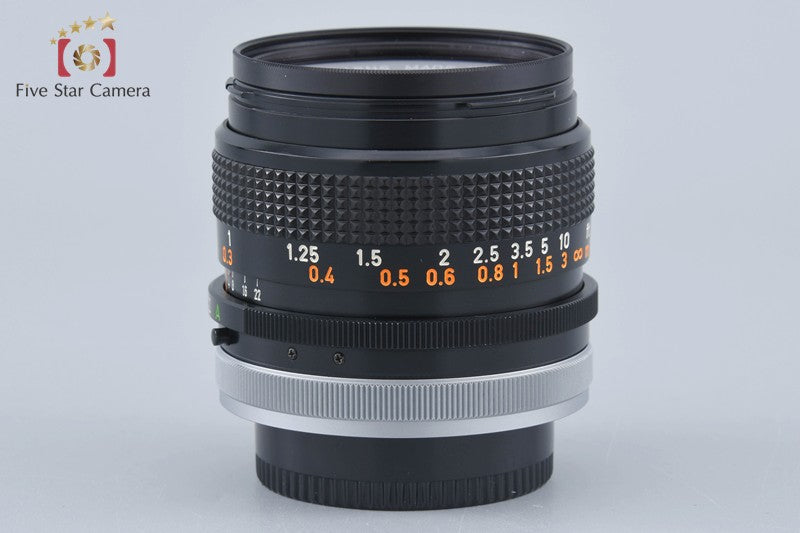 Canon FD 28mm f/2.8 S.C.