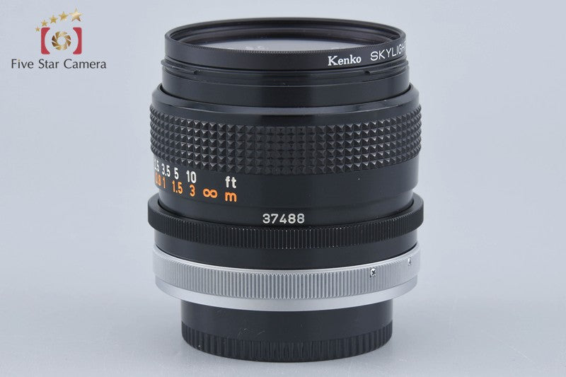 Canon FD 28mm f/2.8 S.C.