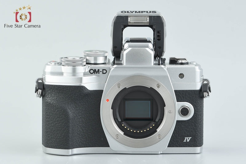 "Count 2,246" Olympus OM-D E-M10 Mark IV Silver 20.3 MP 14-42 40-150 Lenses