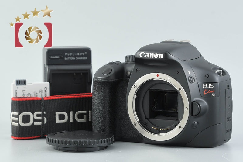 "Count 3,137" Canon EOS Kiss X4 / Rebel T2i / 550D 18.0 MP DSLR Camera Body