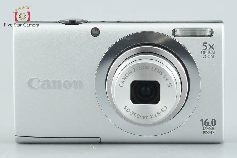 Canon PowerShot A2400 IS Silver 16.0 MP Digital Camera