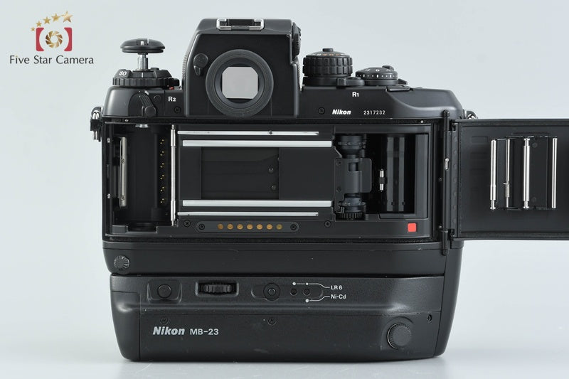 Nikon F4E 35mm SLR Film Camera + MB-23 Battery Pack w/ Box