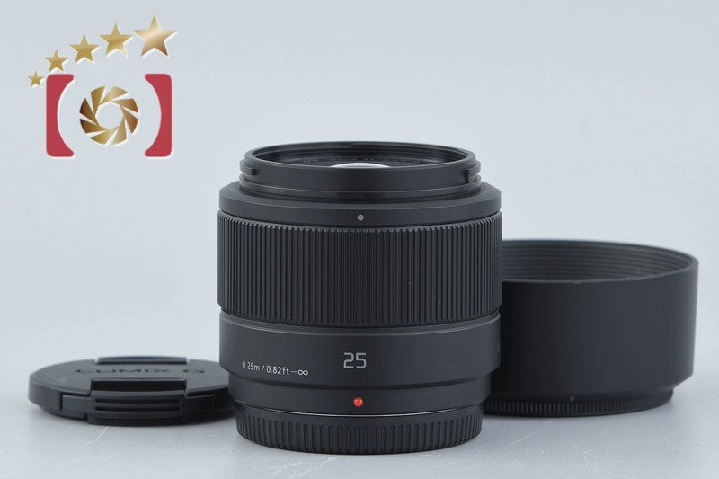 Panasonic LUMIX G 25mm f/1.7 ASPH. H-H025 Black