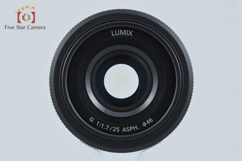 Panasonic LUMIX G 25mm f/1.7 ASPH. H-H025 Black