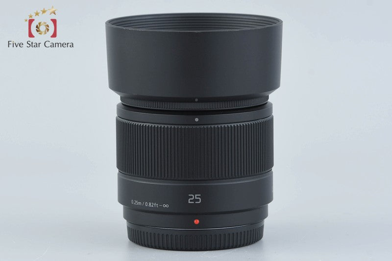 Panasonic LUMIX G 25mm f/1.7 ASPH. H-H025 Black