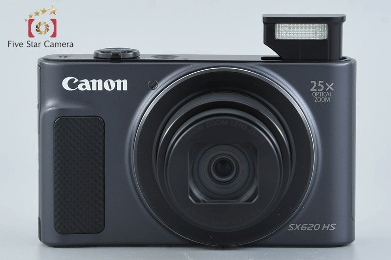 Canon PowerShot SX620 HS Black 20.2 MP Digital Camera w/ Box