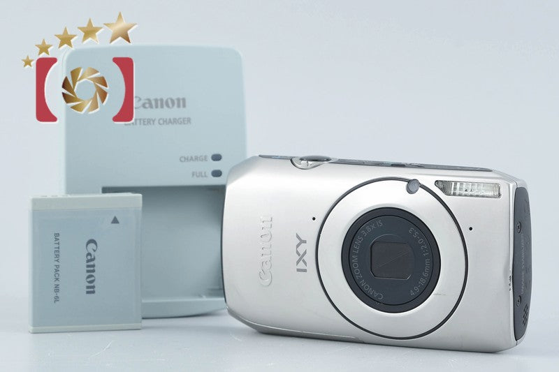 Canon IXY 30S Silver 10.0 MP Digital Camera