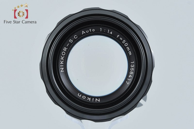 Nikon NIKKOR-S.C Auto 50mm f/1.4 Non Ai Lens