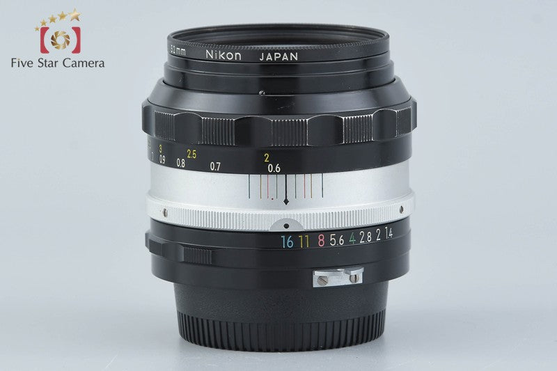 Nikon NIKKOR-S.C Auto 50mm f/1.4 Non Ai Lens