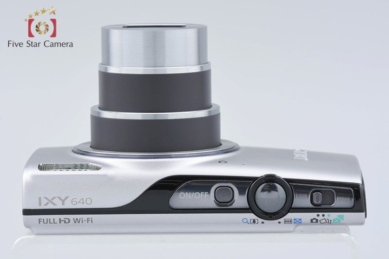 Canon IXY 640 Silver 20.2 MP Digital Camera w/ Box