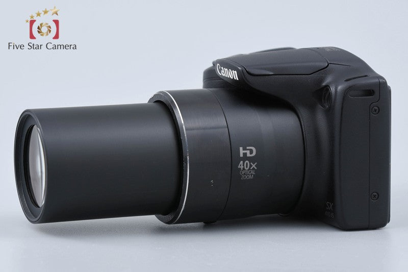 Canon PowerShot SX410 IS Black 20.0 MP Digital Camera