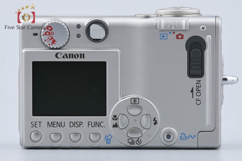 Canon IXY Digital 500 5.0 MP Digital Camera w/ Box