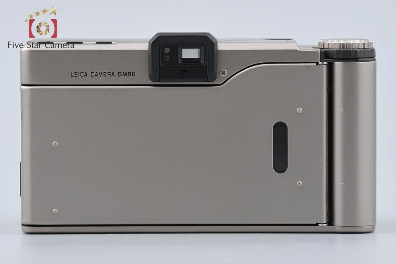 Leica Minilux Silver 35mm Point & Shoot Film Camera
