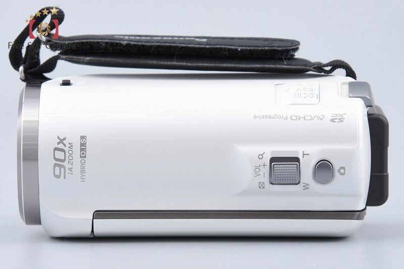 Panasonic HC-V480MS White Digital Hi-Vision Video Camera w/ Box
