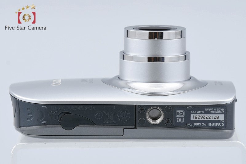 Canon IXY Digital 510 IS Silver 12.1 MP Digital Camera w/ Box