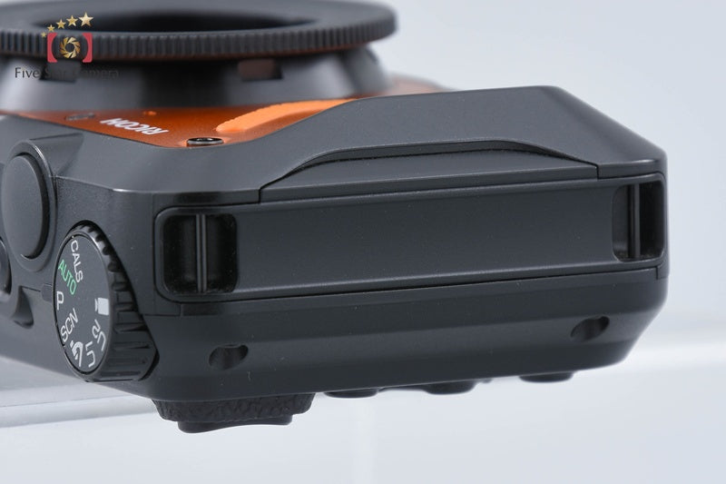 "Count 535" Ricoh PENTAX WG-60 Orange 16.0 MP Waterproof Action Camera