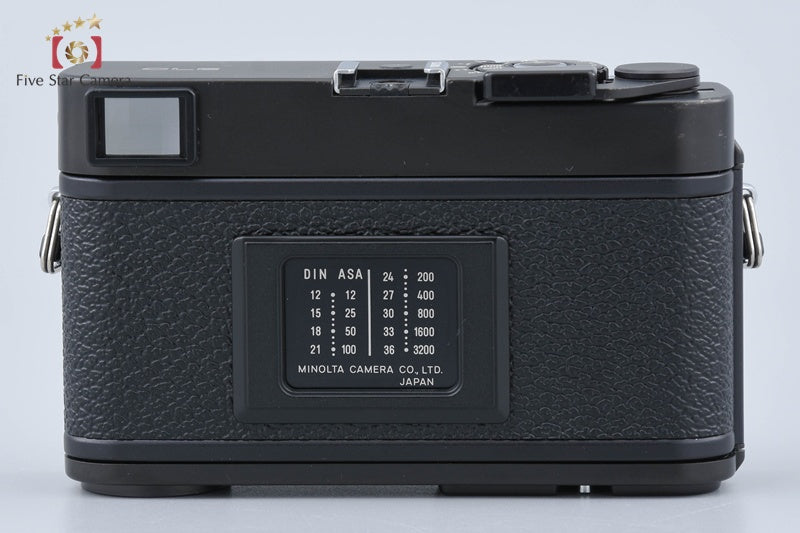 Minolta CLE + M-ROKKOR 40mm f/2