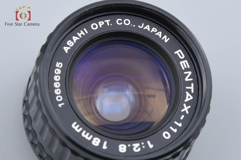 Pentax 110 18mm f/2.8 + 24mm f/2.8 + 50mm f/2.8