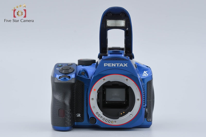 PENTAX K-30 Crystal Blue 16.3 MP DSLR Camera 18-135 Lens