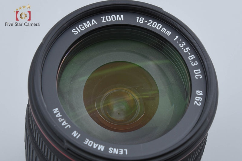 SIGMA 18-200mm f/3.5-6.3 D DC for Nikon