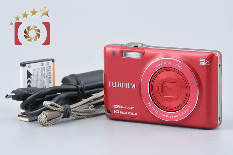 Fujifilm FINEPIX JX600 Red 14.0 MP Digital Camera