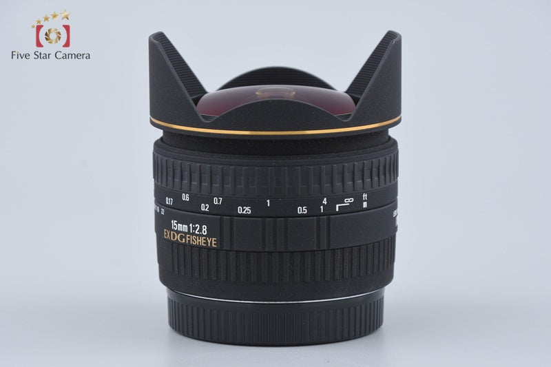 Sigma 15mm f/2.8 EX DG FISHEYE for Canon