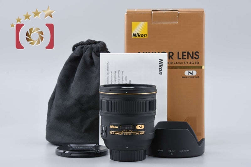 Nikon AF-S NIKKOR 24mm f/1.4 G ED w/ Box