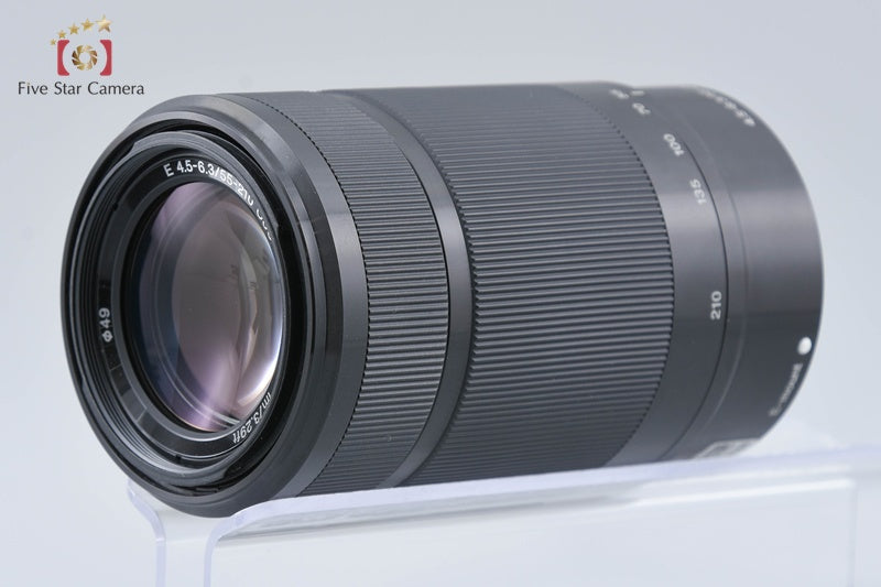 Sony E 55-210mm f/4.5-6.3 OSS Black SEL55210