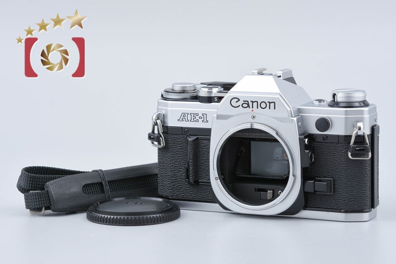 Canon AE-1 Silver 35mm SLR Film Camera Body