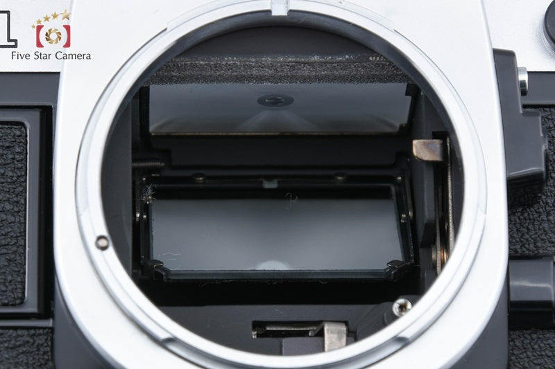 Canon AE-1 Silver 35mm SLR Film Camera Body