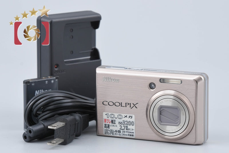 Nikon COOLPIX S600 Pink Gold 10.0 MP Digital Camera