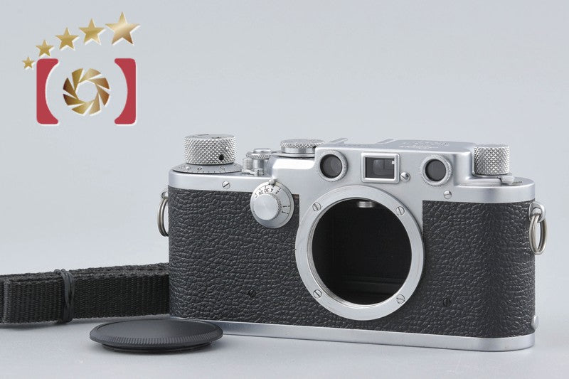 Leica IIIf Black Dial 35mm Rangefinder Film Camera Body