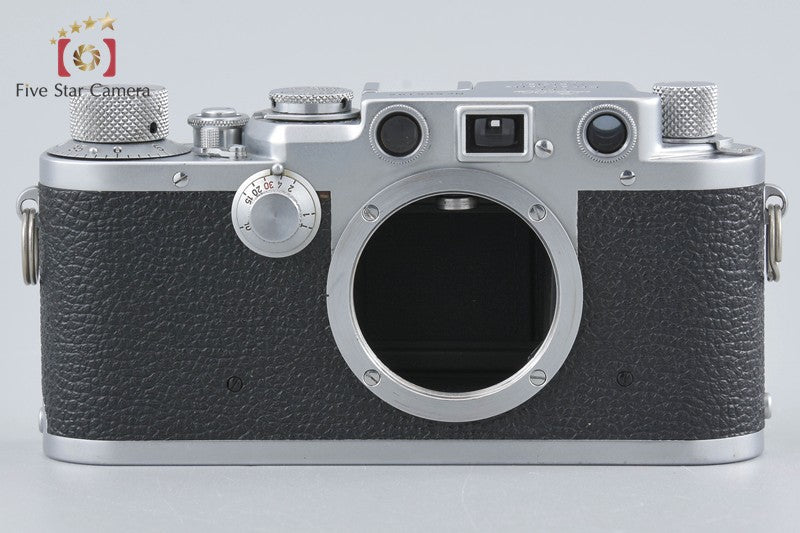 Leica IIIf Black Dial 35mm Rangefinder Film Camera Body