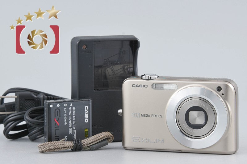 Casio EXILIM ZOOM EX-Z1050 Gold 10.1 MP Digital Camera