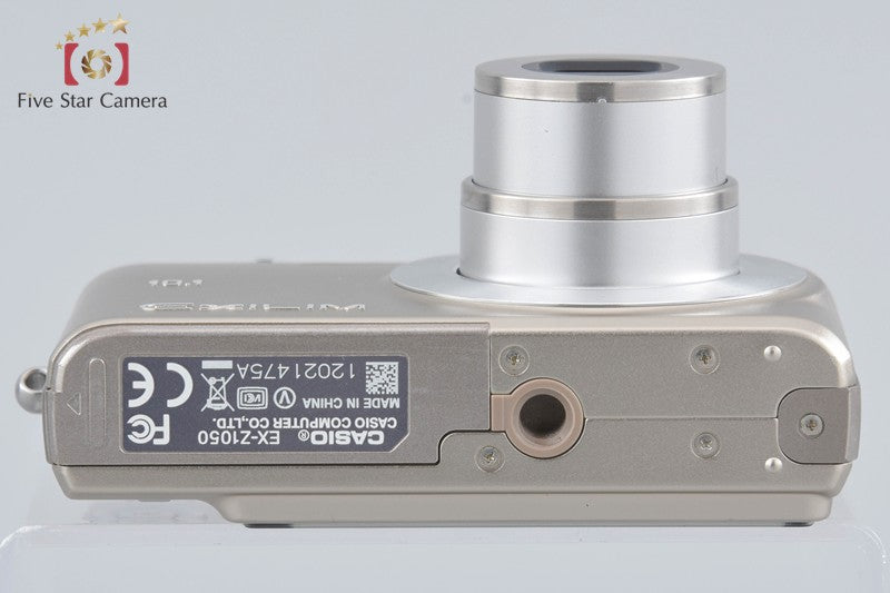 Casio EXILIM ZOOM EX-Z1050 Gold 10.1 MP Digital Camera