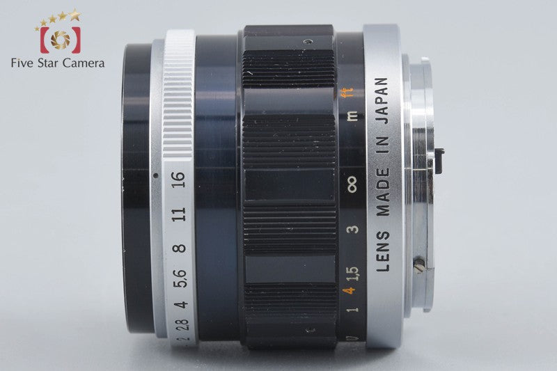 Olympus G.ZUIKO AUTO-S 40mm f/1.4 for PEN FT / FV / F