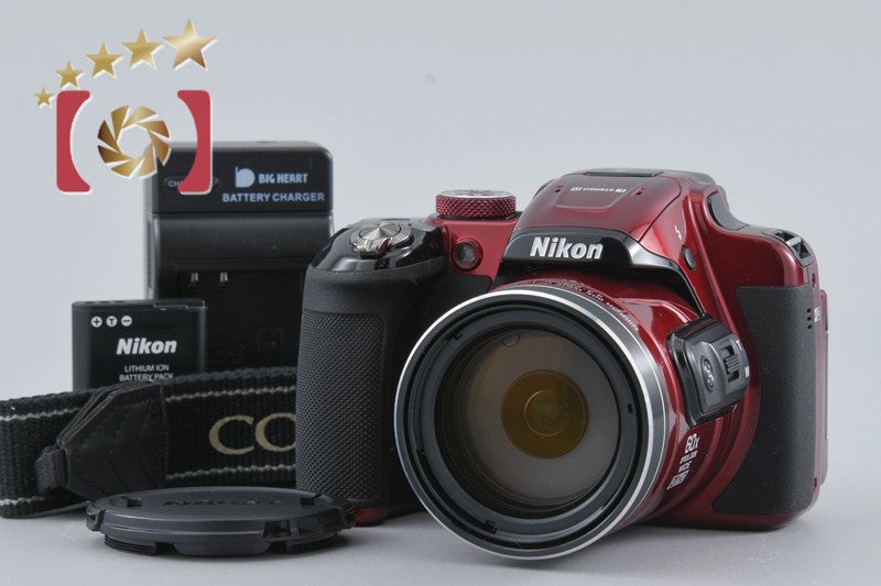 Nikon COOLPIX P610 Red 16.0 MP Digital Camera