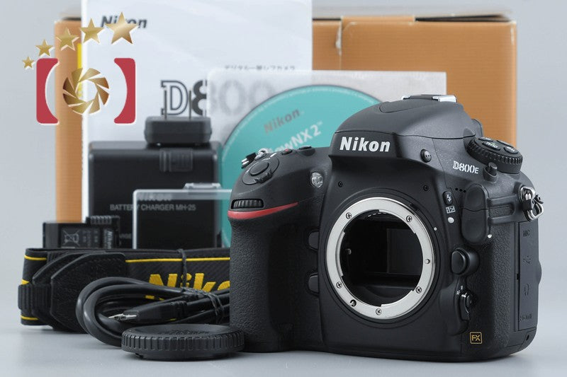 "Count 5,726" Nikon D800E 36.3 MP Full Frame Digital SLR Camera Body w/ Box