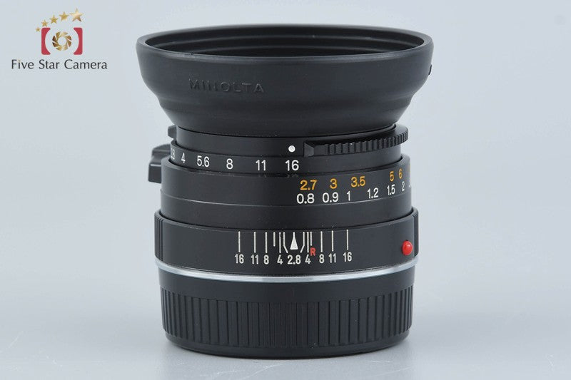 MINOLTA M-ROKKOR 40mm f/2 Leica M Mount Lens