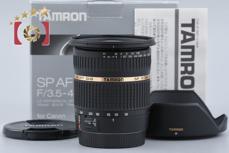 Tamron B001 SP AF 10-24mm f/3.5-4.5 Di II for Canon w/ Box