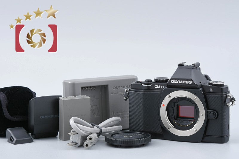 Olympus OM-D E-M5 Black 16.0 MP Digital Mirrorless Camera Body