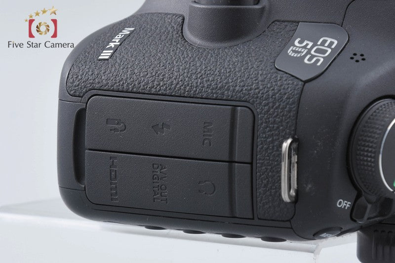 "Shutter count 1,881" Canon EOS 5D Mark III 22.3 MP DSLR Camera Body
