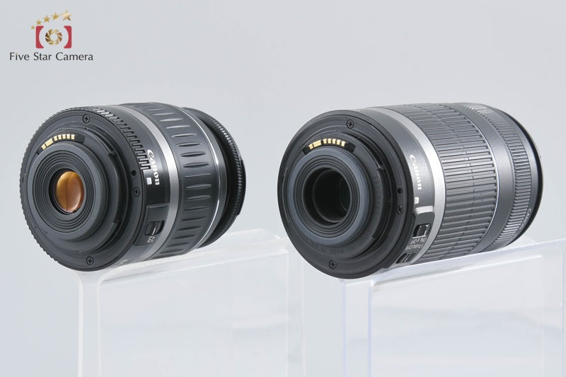 Canon EOS Kiss X2 / Rebel XSi / 450D 12.2 MP DSLR 18-55 55-250 Lenses